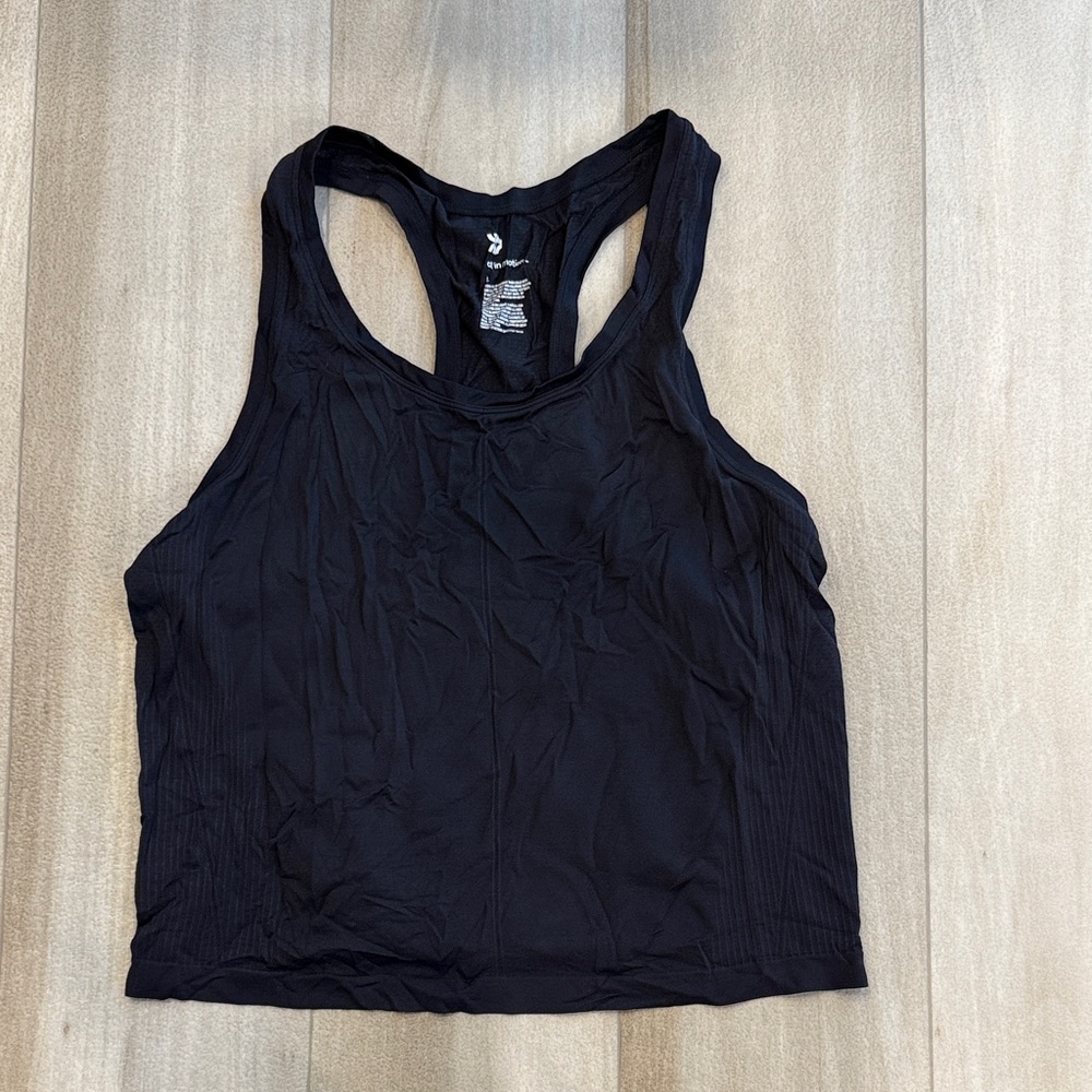 All in Motion Charcoal Racerback Tank